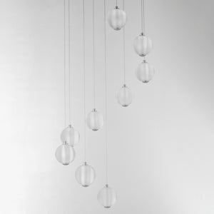 Rhythm 9-Light LED Pendant