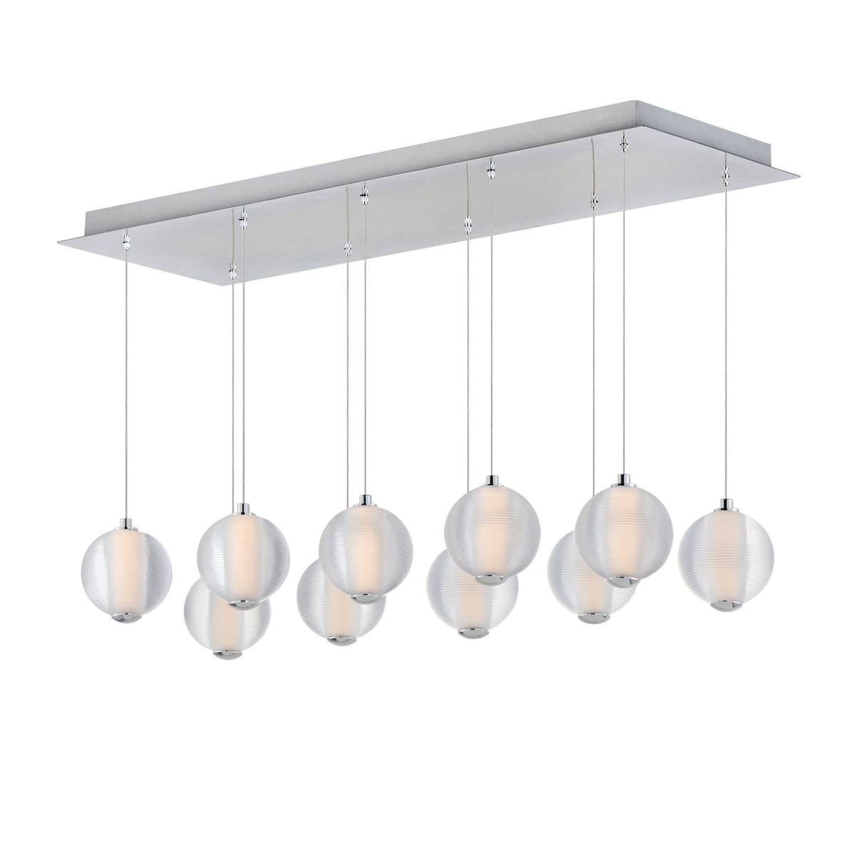 Rhythm 10-Light LED Pendant