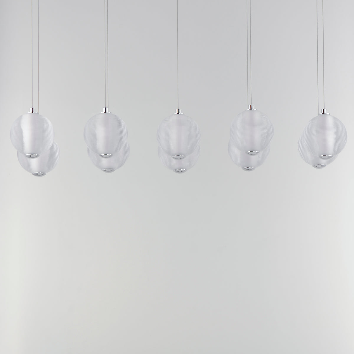 Rhythm 10-Light LED Pendant