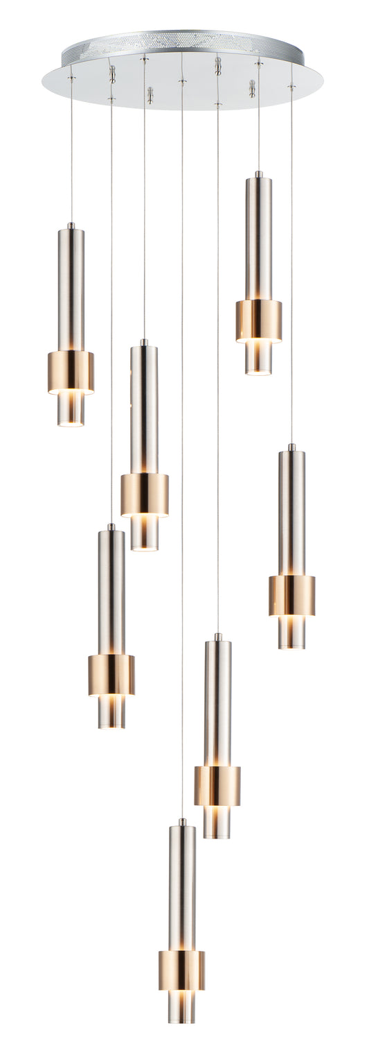 Reveal 7-Light LED Pendant
