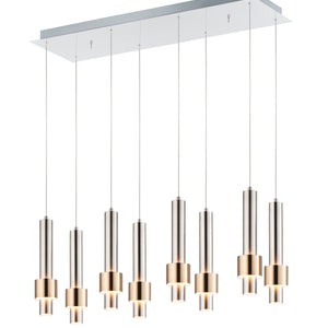 Reveal 8-Light LED Pendant