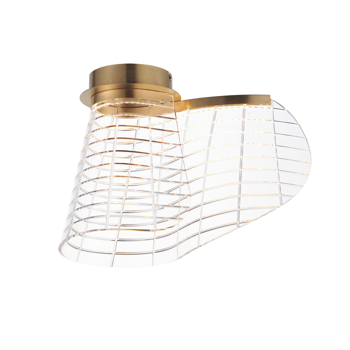 Tartan LED Flush Mount