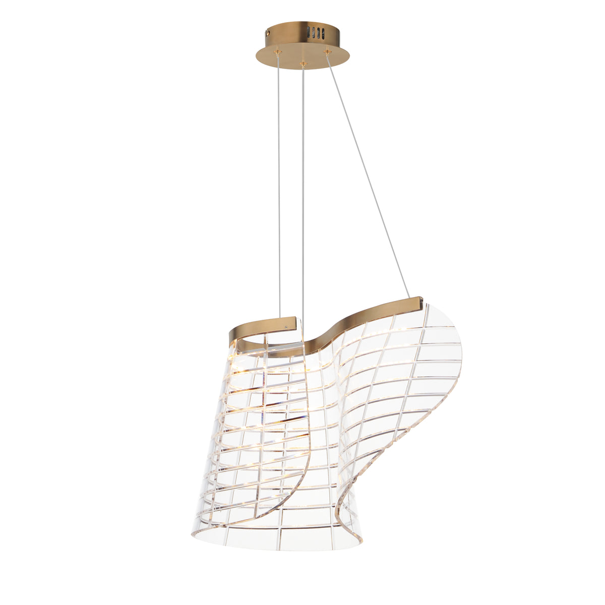 Tartan 1-Light LED Pendant