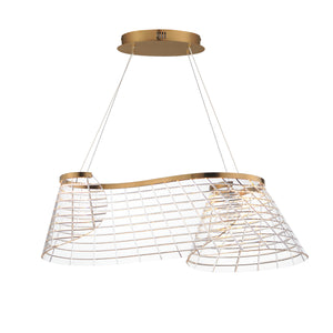 Tartan 1-Light Linear LED Pendant