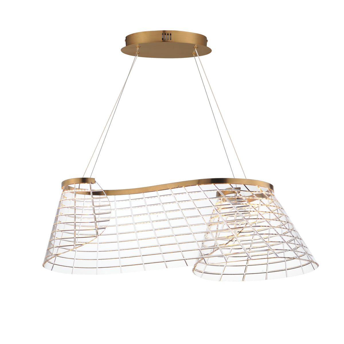Tartan 1-Light Linear LED Pendant