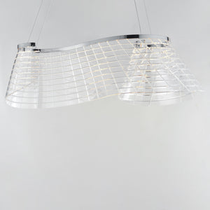 Tartan 1-Light Linear LED Pendant