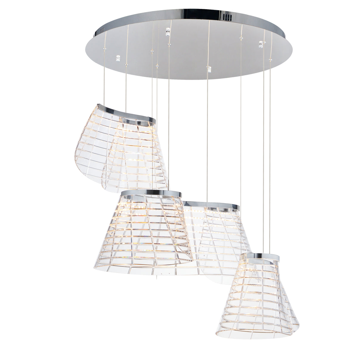 Tartan 3-Light LED Pendant