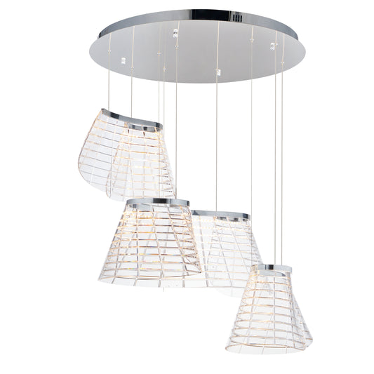 Tartan 3-Light LED Pendant