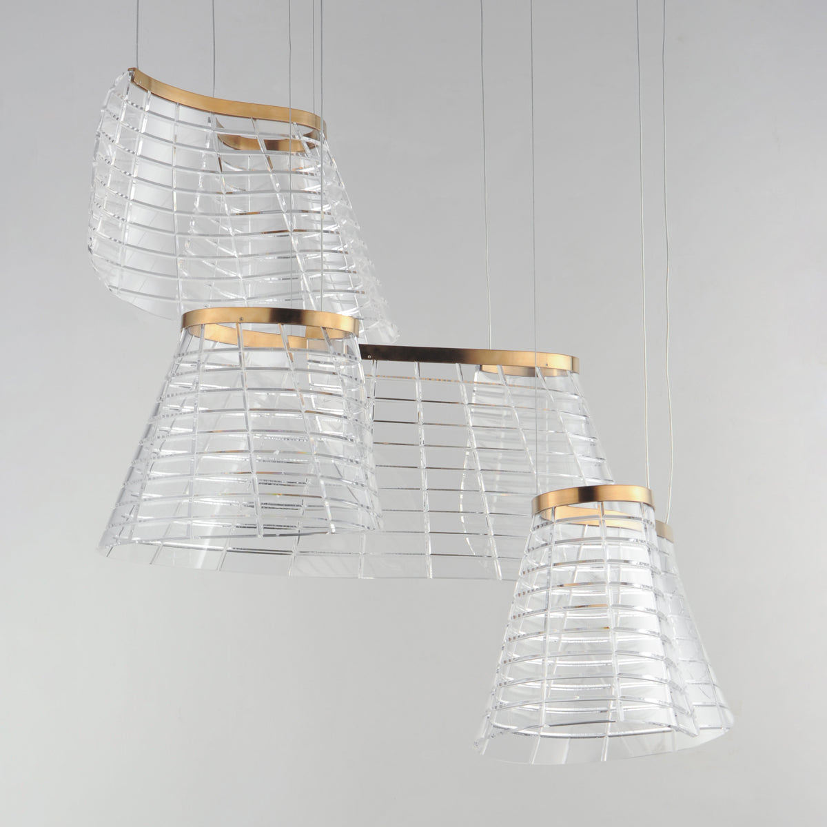 Tartan 3-Light LED Pendant