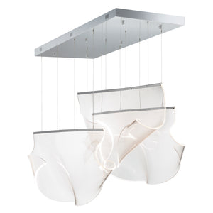 Rinkle 3-Light Linear LED Pendant