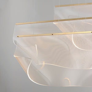 Rinkle 3-Light Linear LED Pendant