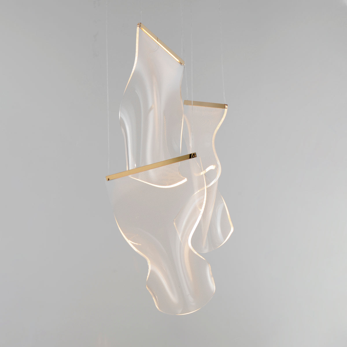Rinkle 3-Light LED Multi Pendant