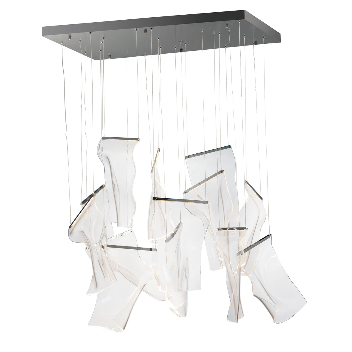 Rinkle 13-Light Rectalinear LED Pendant
