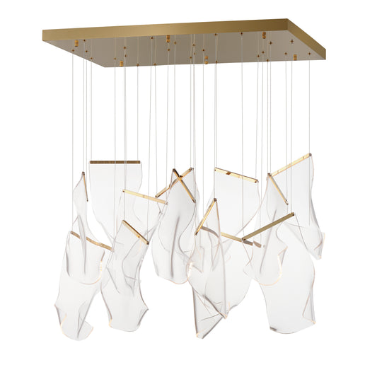 Rinkle 13-Light Rectalinear LED Pendant