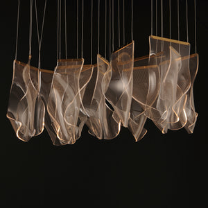 Rinkle 13-Light Rectalinear LED Pendant