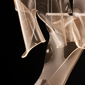 Rinkle 13-Light Rectalinear LED Pendant