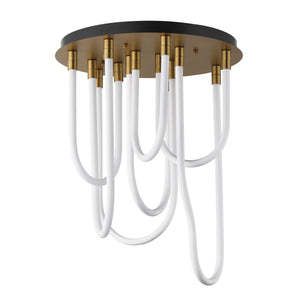 Soleil 7-Light LED RD Flush Mount