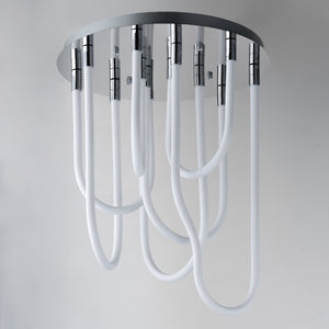 Soleil 7-Light LED RD Flush Mount