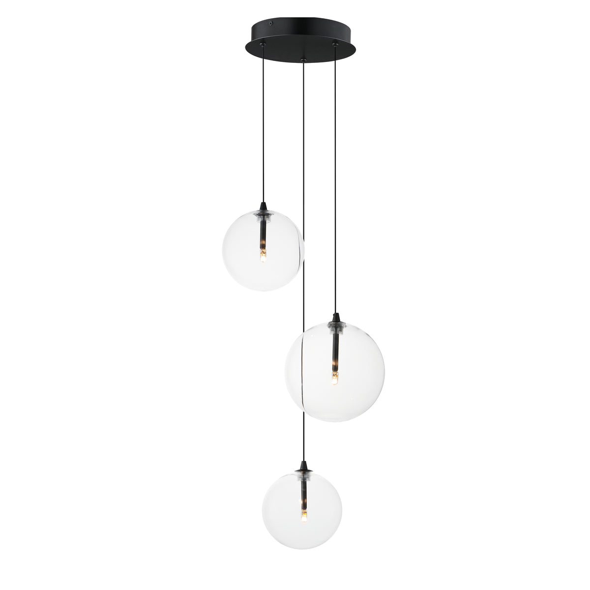 Global 3-Light LED Pendant