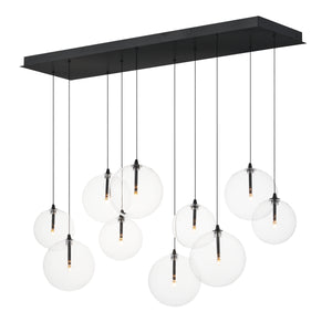 Global 10-Light LED Pendant
