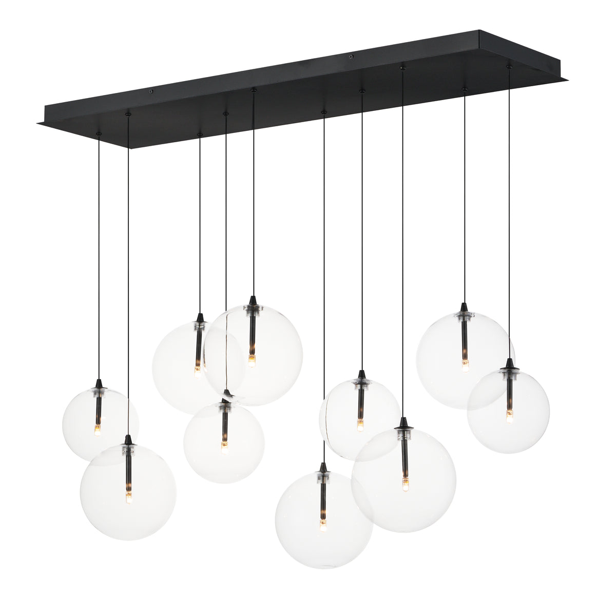 Global 10-Light LED Pendant