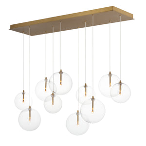 Global 10-Light LED Pendant
