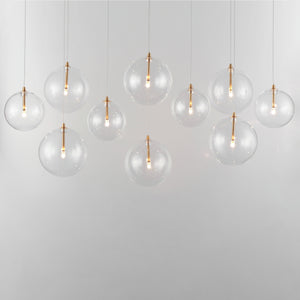 Global 10-Light LED Pendant
