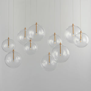 Global 10-Light LED Pendant