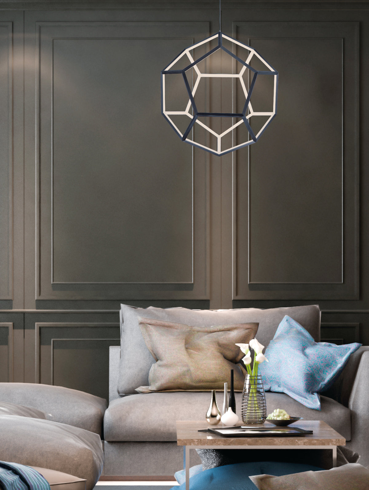 Penta Medium LED Pendant