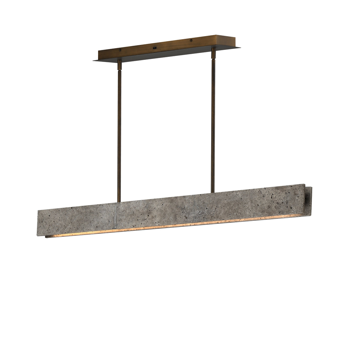 Lintel 47" LED Linear Stone Pendant