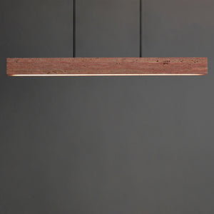 Lintel 47" LED Linear Stone Pendant