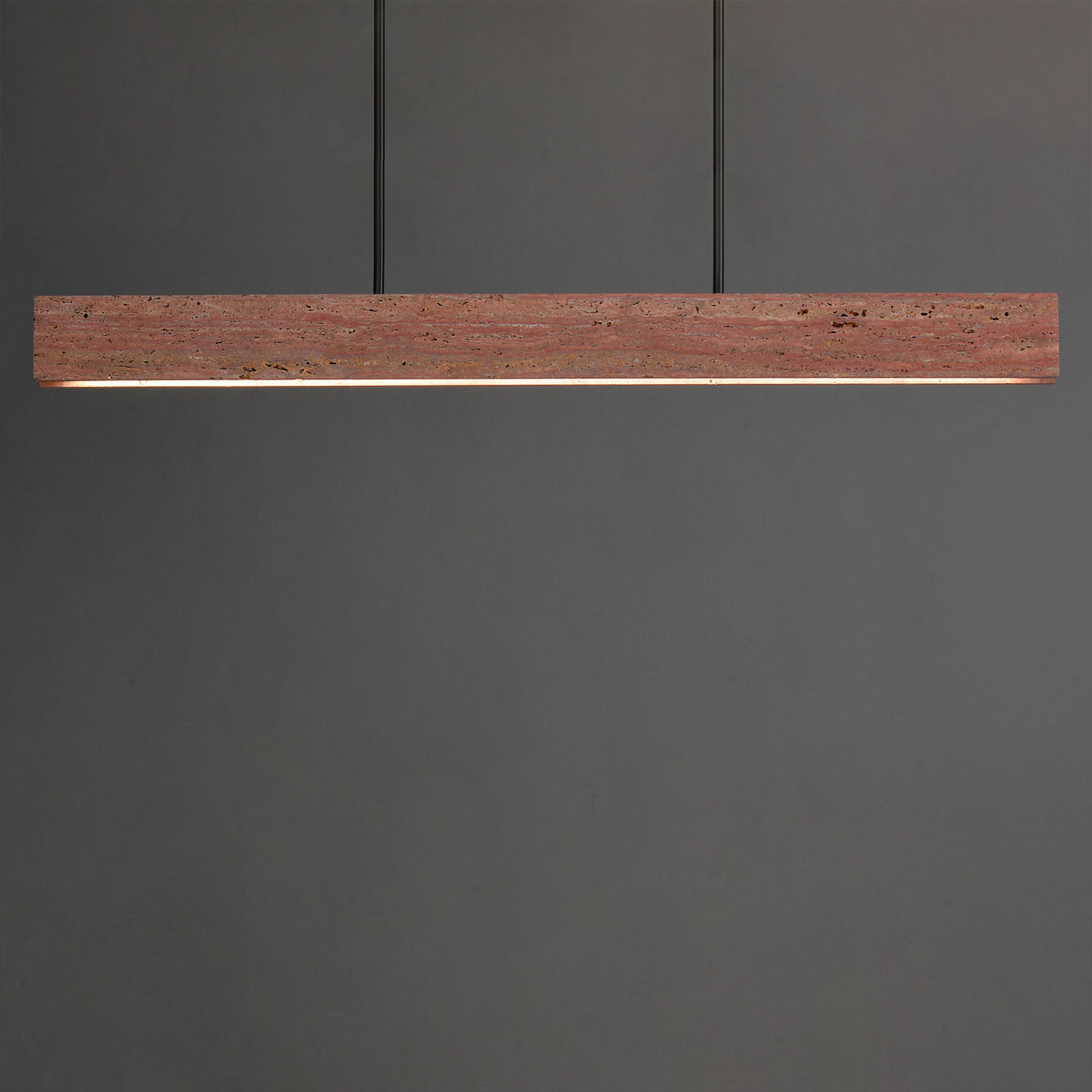 Lintel 47" LED Linear Stone Pendant