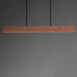 Lintel 47" LED Linear Stone Pendant