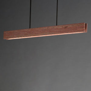 Lintel 47" LED Linear Stone Pendant