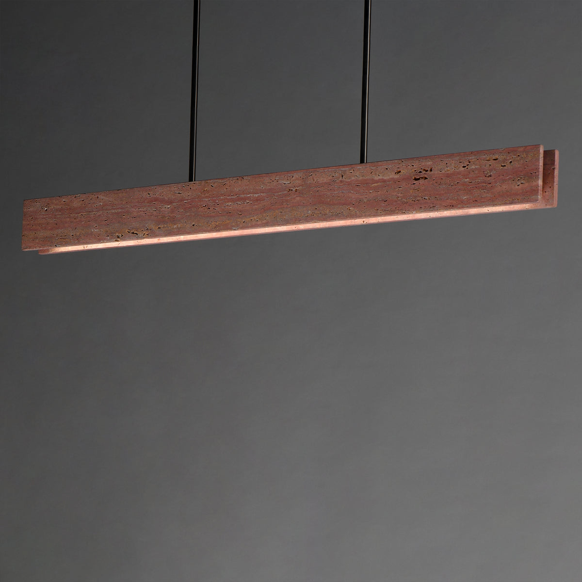 Lintel 47" LED Linear Stone Pendant