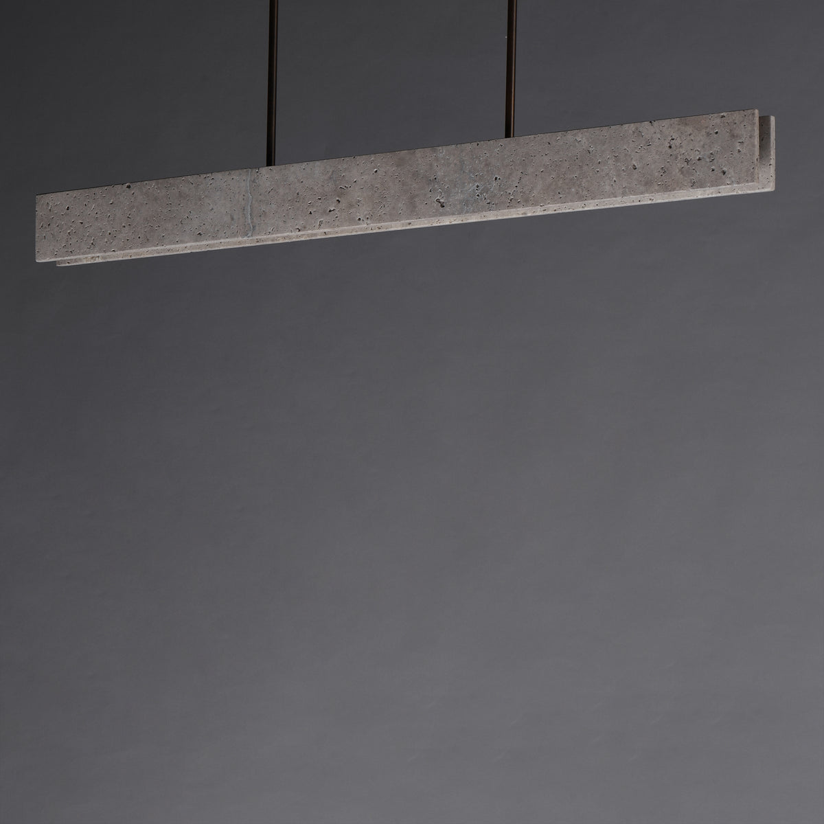 Lintel 47" LED Linear Stone Pendant