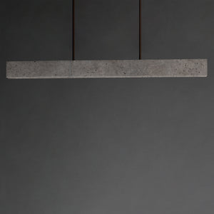 Lintel 47" LED Linear Stone Pendant