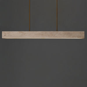 Lintel 47" LED Linear Stone Pendant