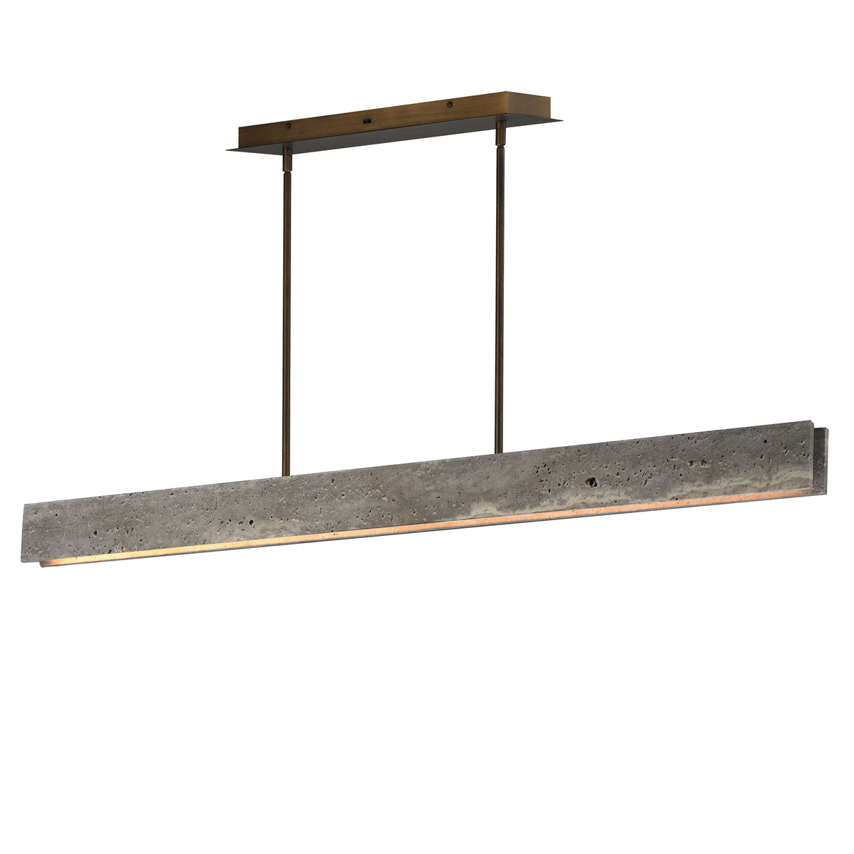 Lintel 59" LED Linear Stone Pendant