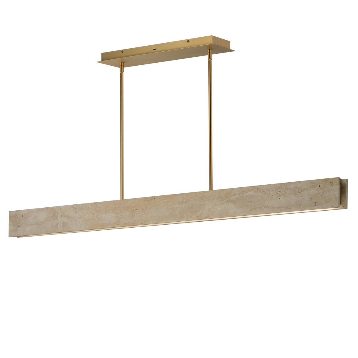 Lintel 59" LED Linear Stone Pendant