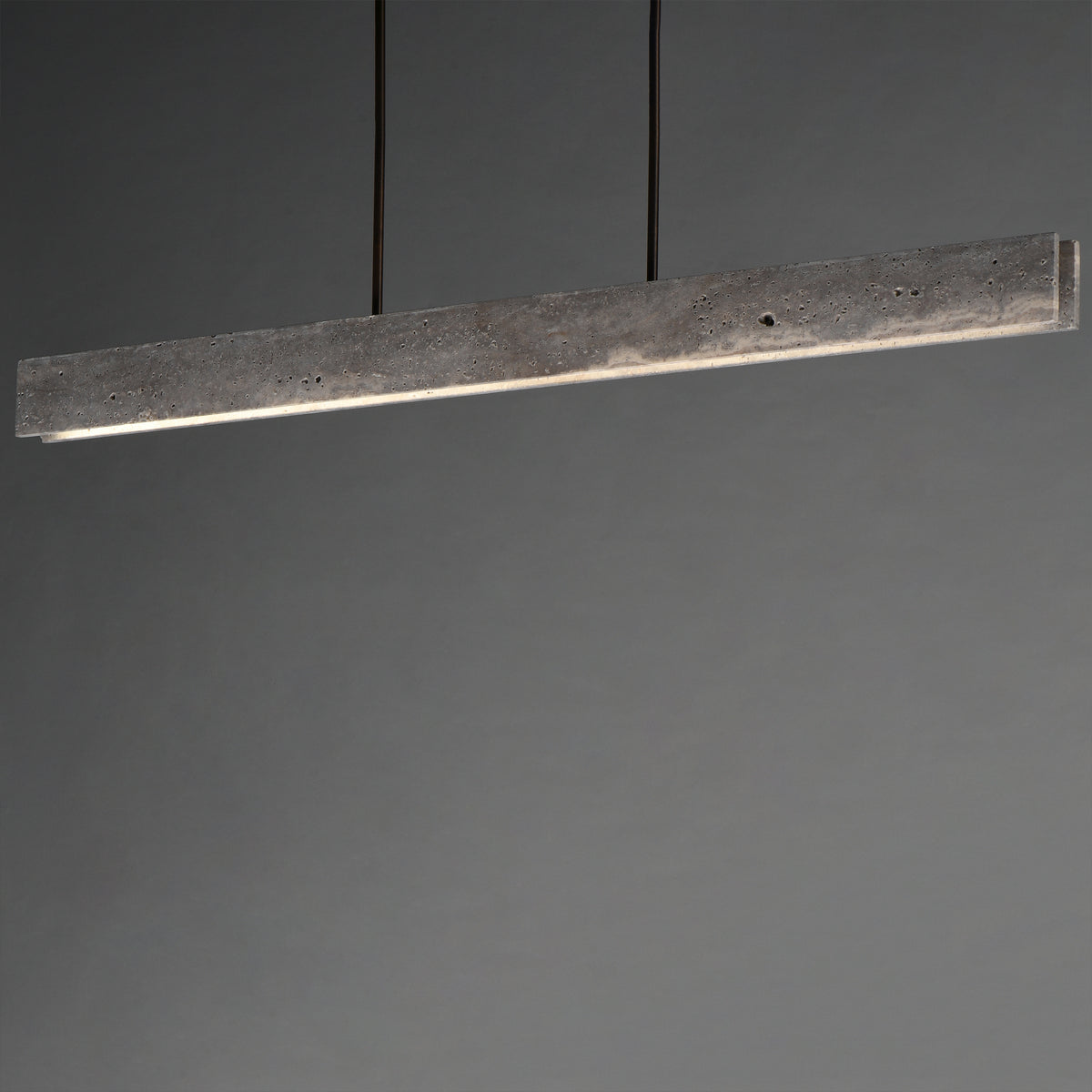 Lintel 59" LED Linear Stone Pendant