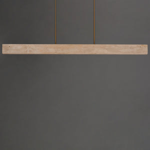 Lintel 59" LED Linear Stone Pendant
