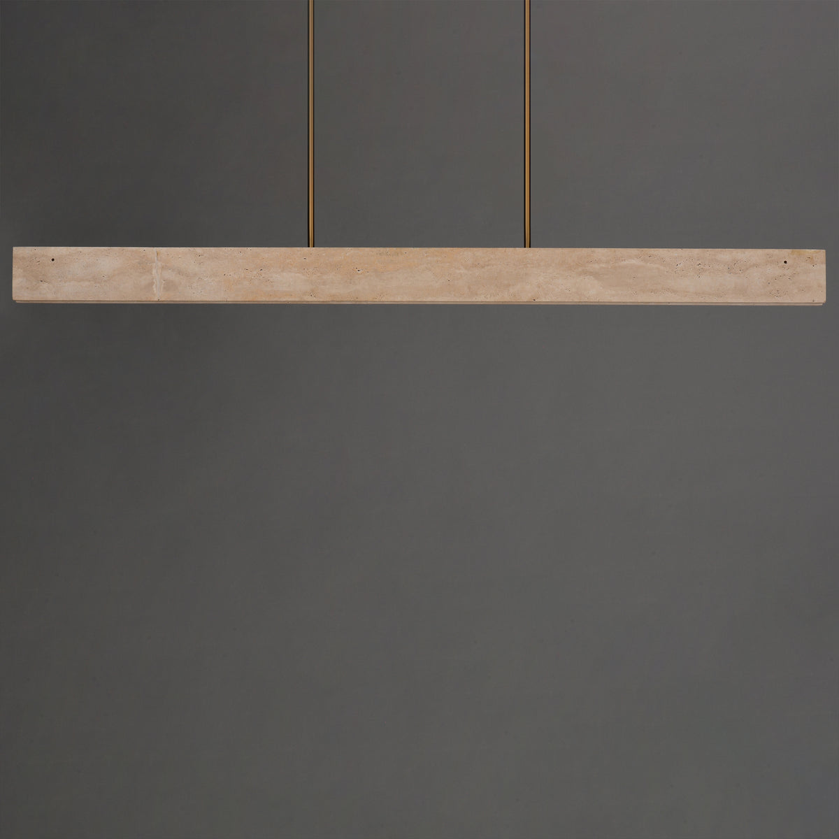 Lintel 59" LED Linear Stone Pendant