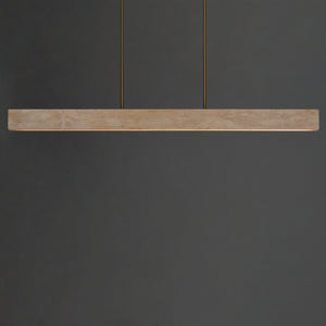 Lintel 59" LED Linear Stone Pendant