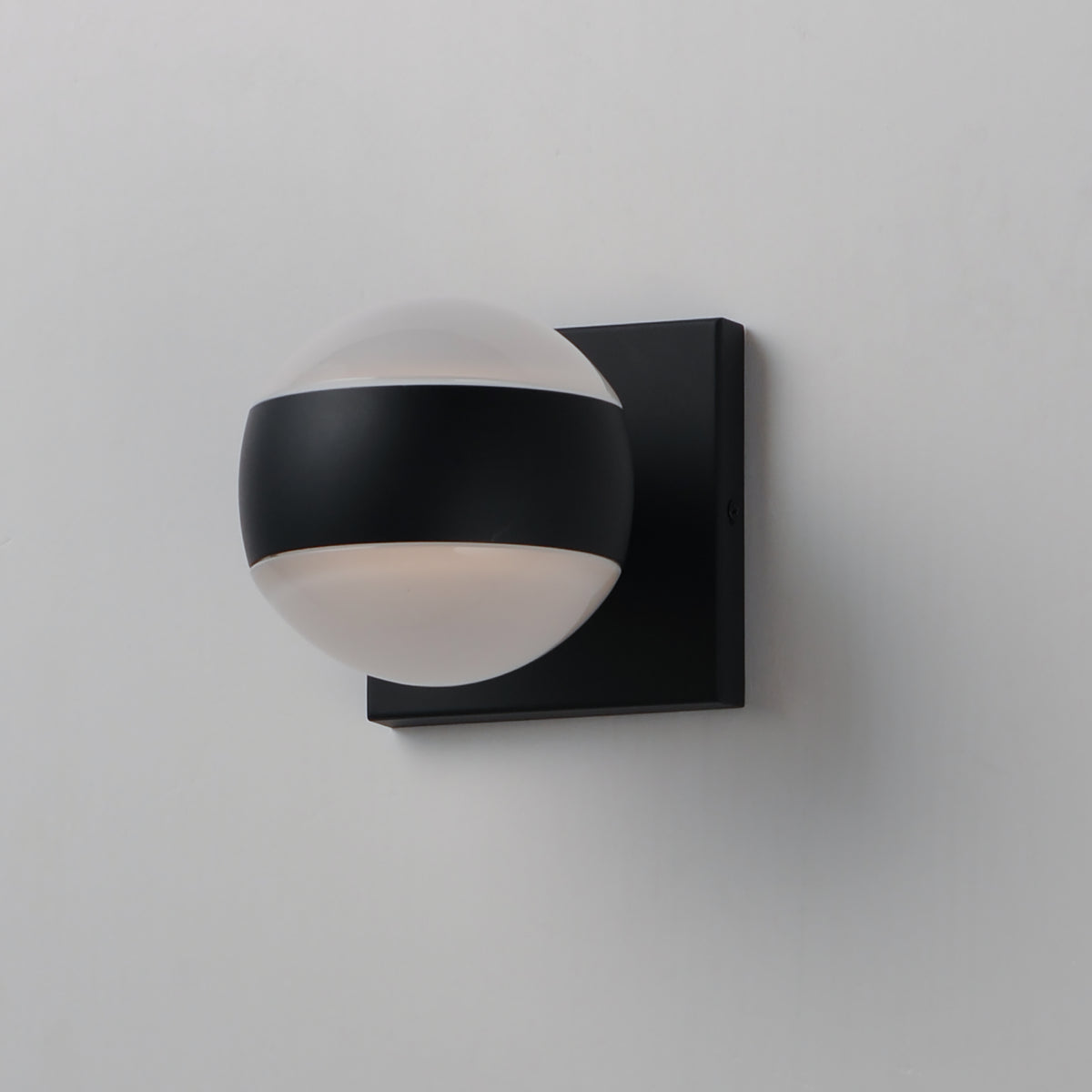 Modular Globe 2-Light LED Sconce