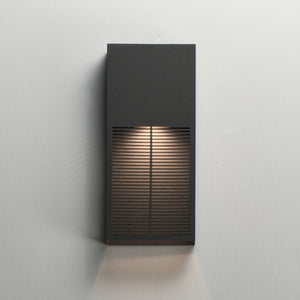 Grate 14" LED Outdoor Wall Sconce