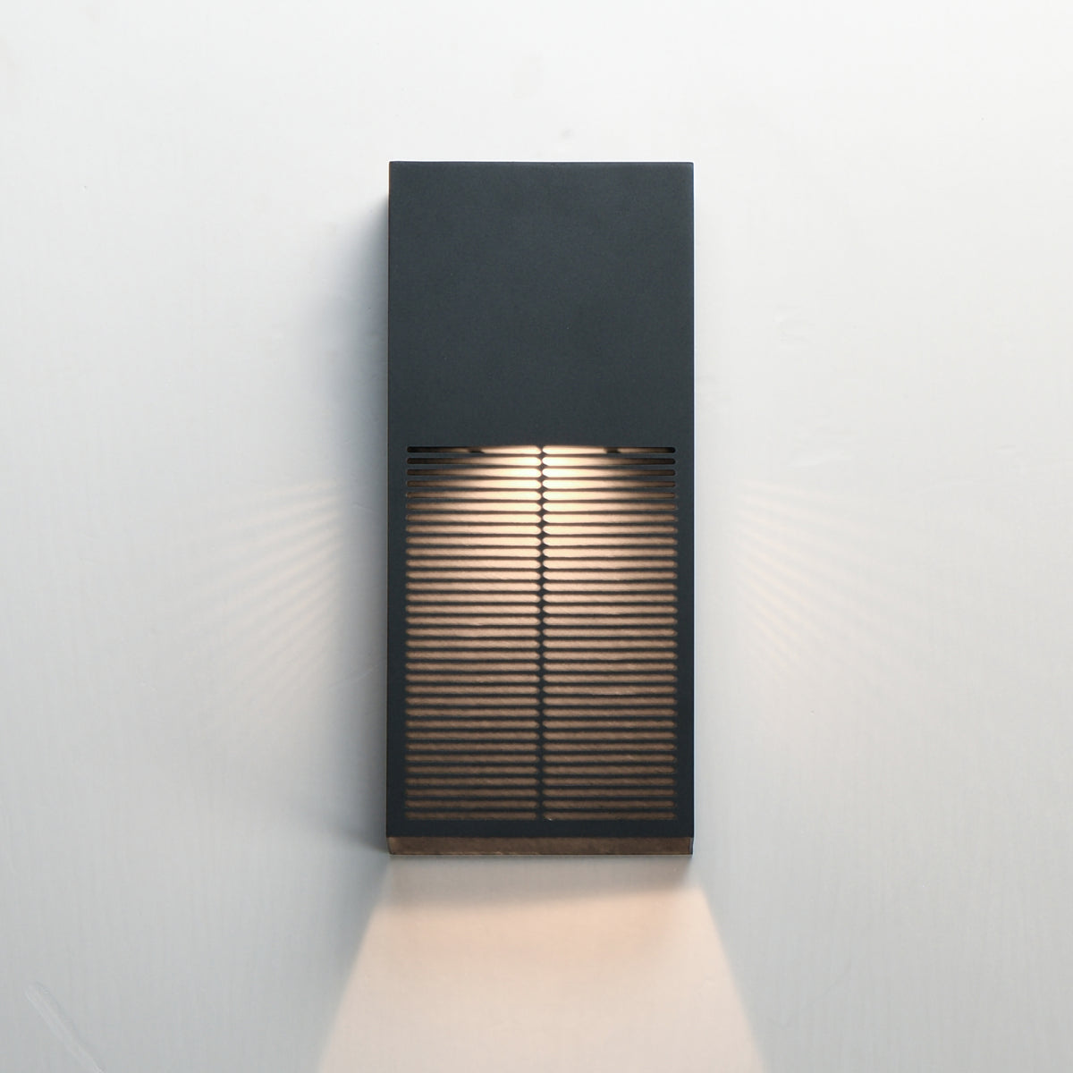 Grate 14" LED Outdoor Wall Sconce