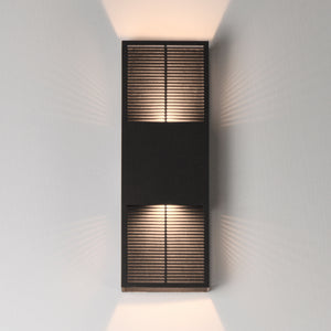 Grate 18" LED Outdoor Wall Sconce