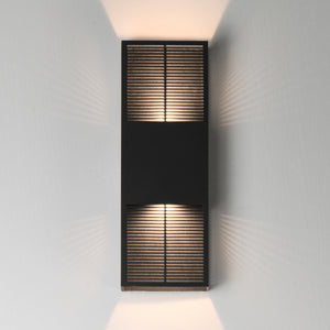 Grate 18" LED Outdoor Wall Sconce