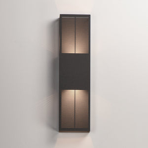 Grate 24" LED Outdoor Wall Sconce